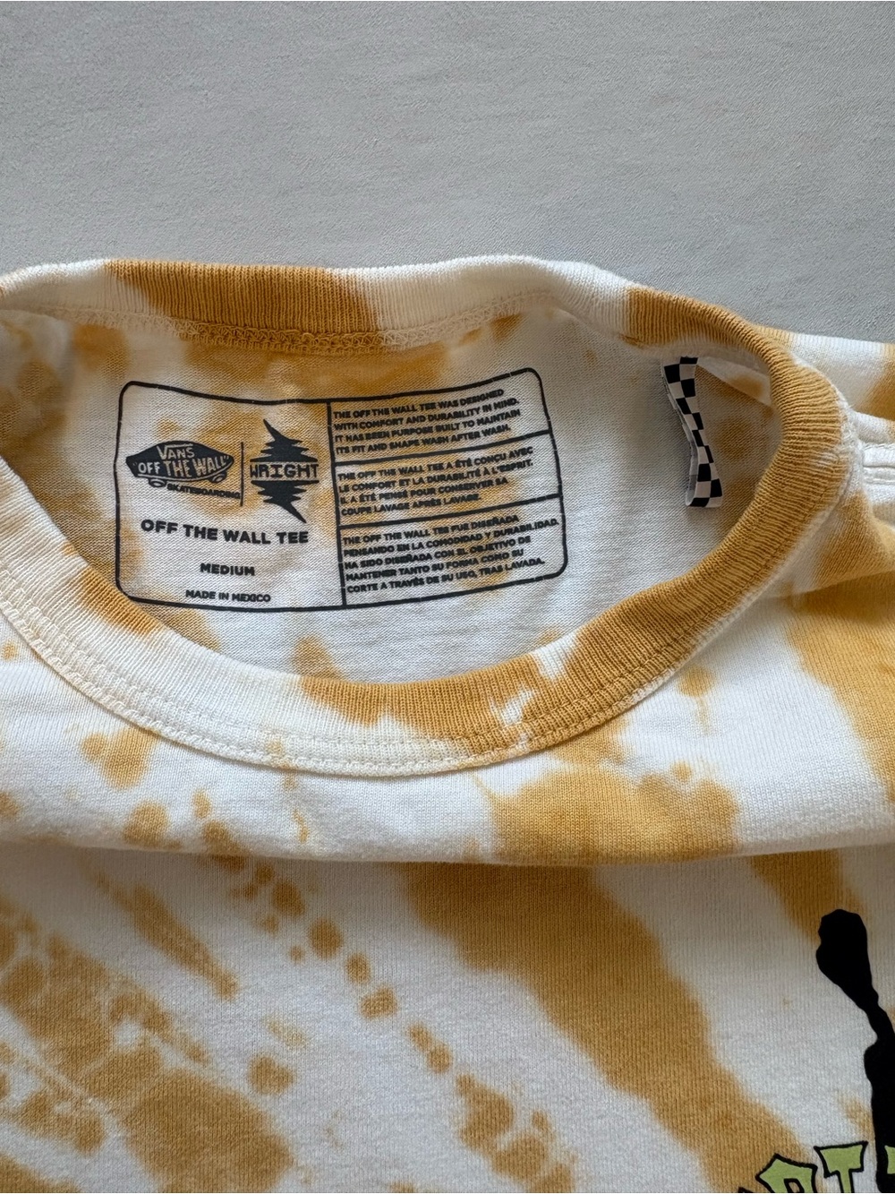 Vans x Zion Wright Jupiter Tie-Dye Graphic Tee – Medium - Picture 3 of 8
